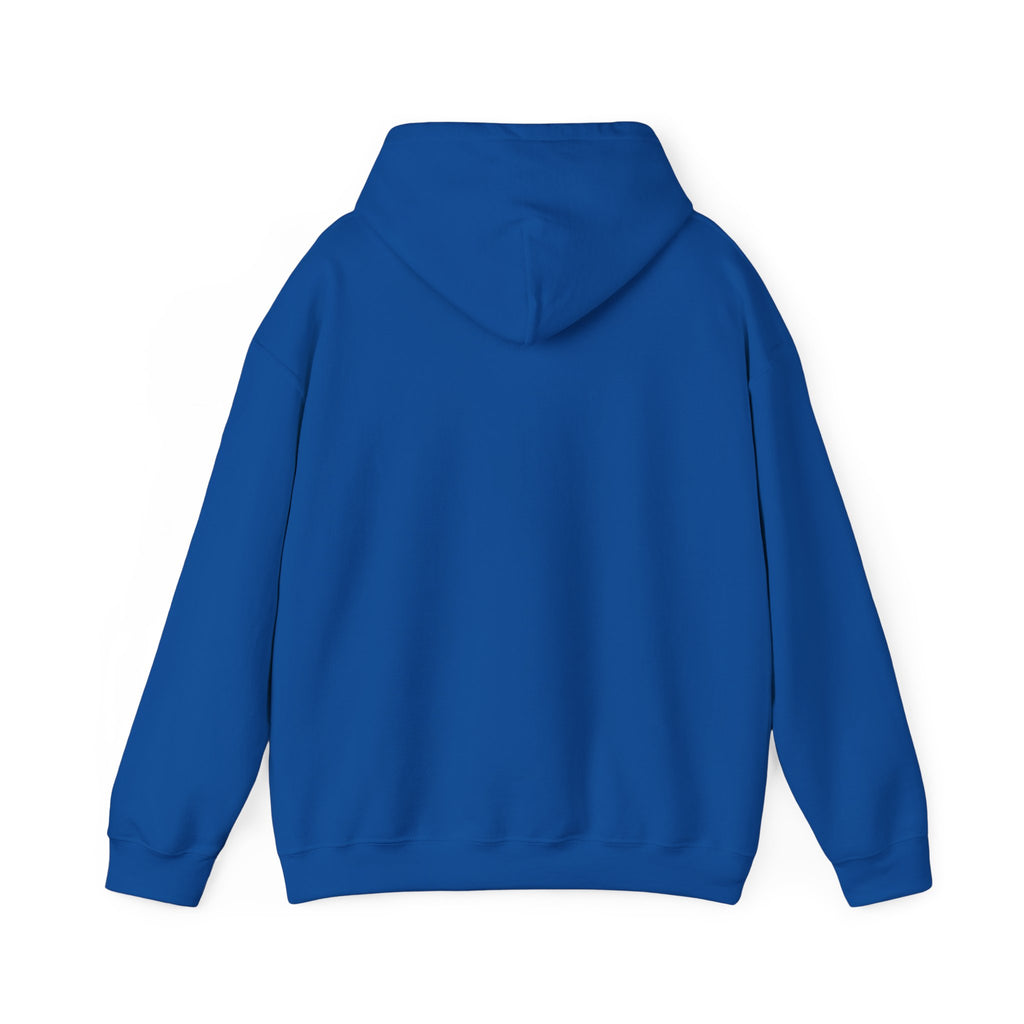 Floral Mandala Logo Hoodie | Small Chest Emblem Sweatshirt