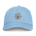 Colorful Sea Turtle Ring hat | Cap with mosaic turtle emblem