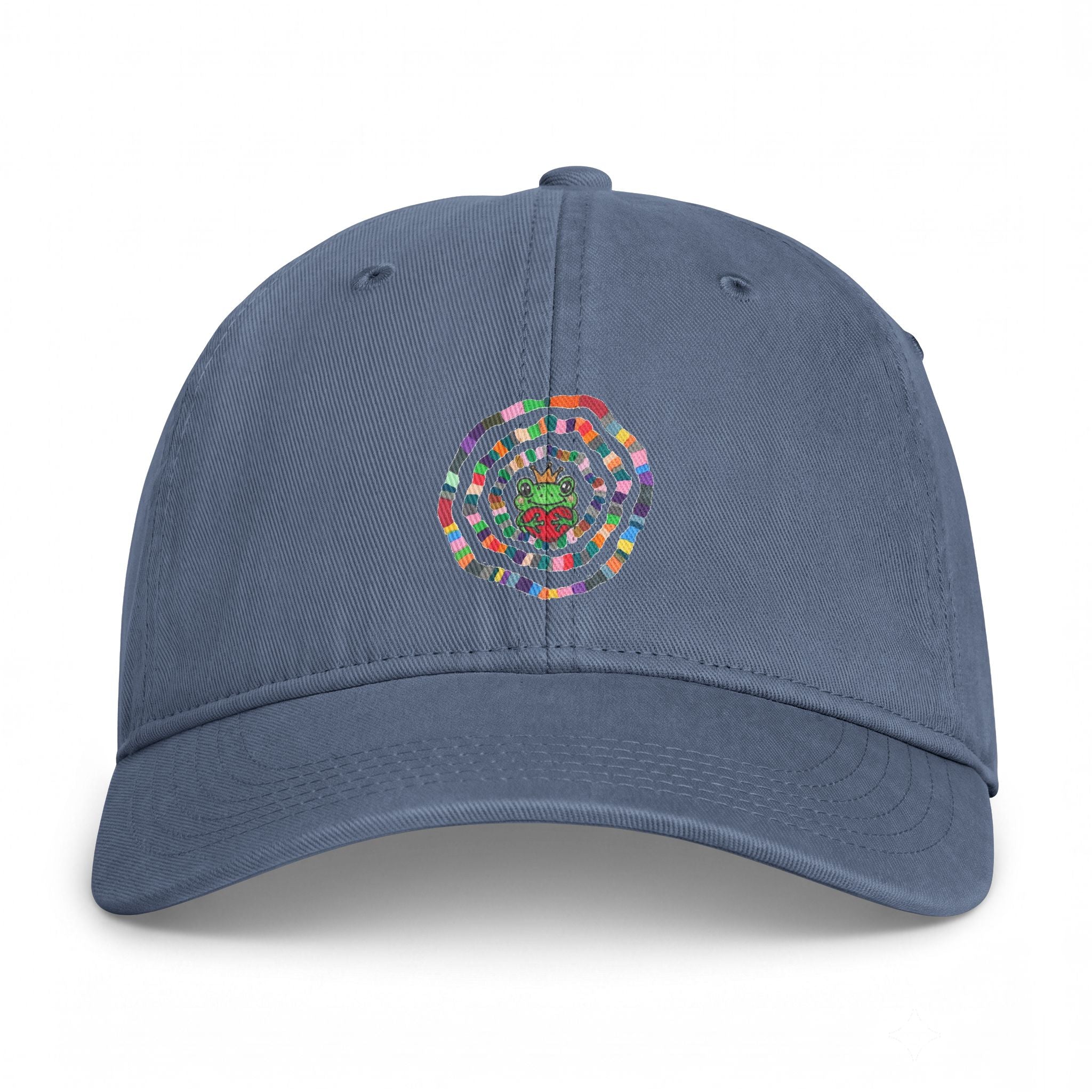 Colorful Sea Turtle Ring hat | Cap with mosaic turtle emblem