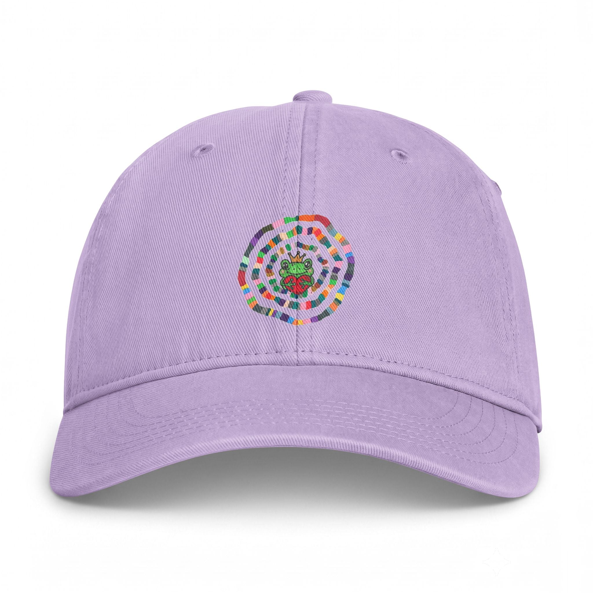 Colorful Sea Turtle Ring hat | Cap with mosaic turtle emblem