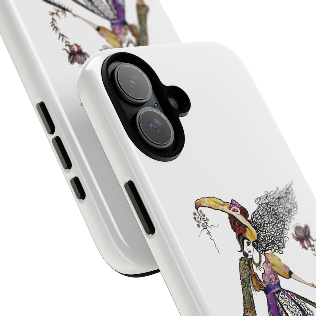 Victorian Witch Illustration Phone Case | iPhone Rugged Case