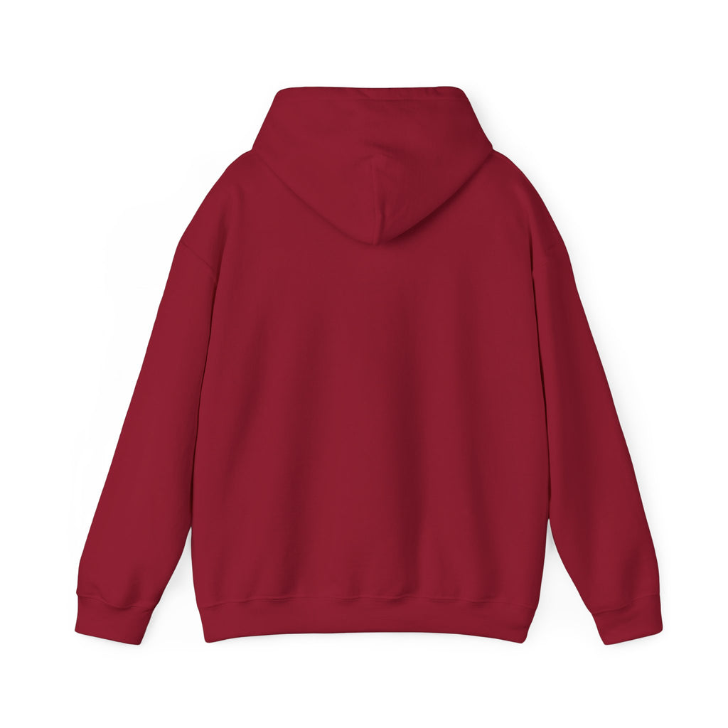 Floral Mandala Logo Hoodie | Small Chest Emblem Sweatshirt