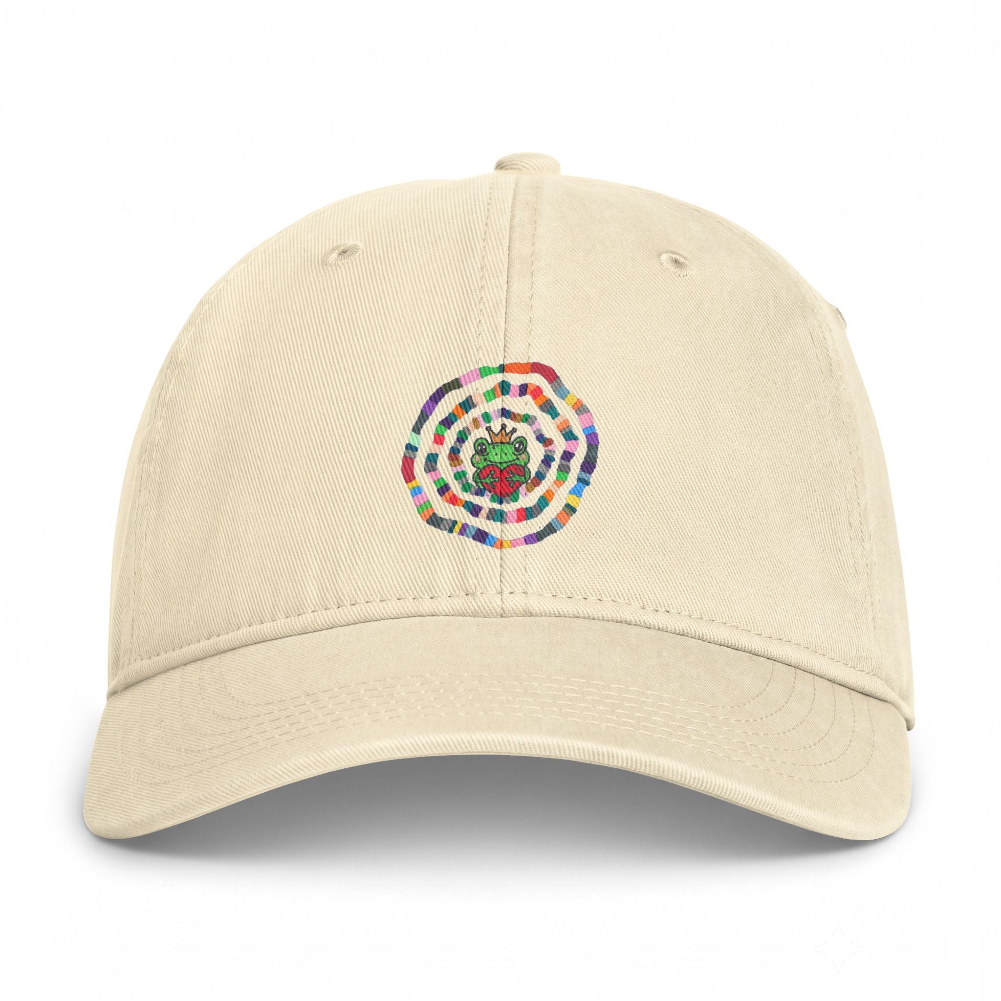 Colorful Sea Turtle Ring hat | Cap with mosaic turtle emblem