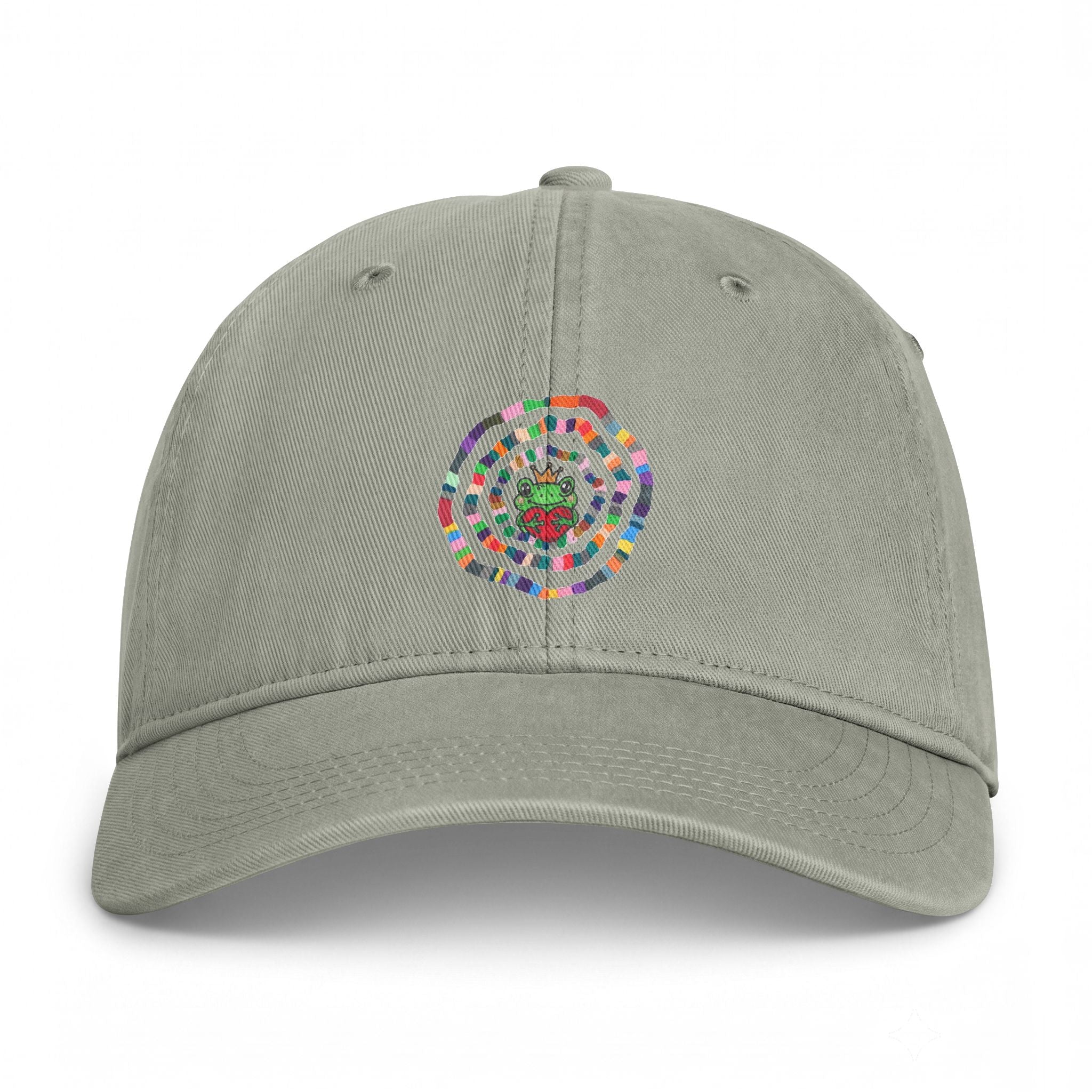 Colorful Sea Turtle Ring hat | Cap with mosaic turtle emblem