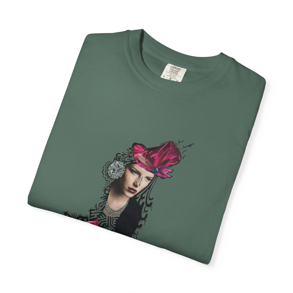 Victorian Rose Portrait T-Shirt