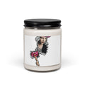 Artistic Femme Portrait Soy Candle — 9 oz Scented Jar