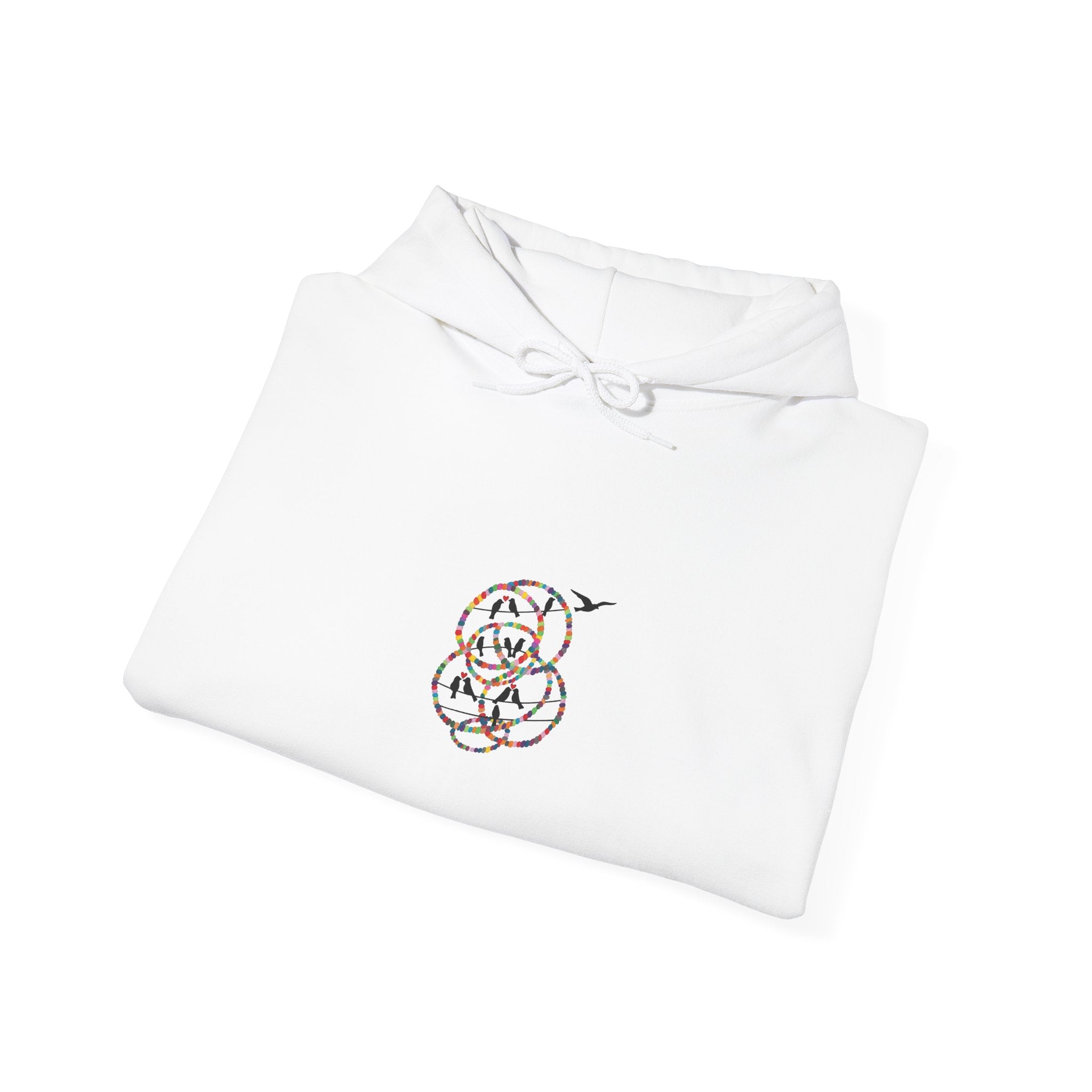 Minimal Floral Snake Hoodie — Delicate Line Art Serpent Graphic