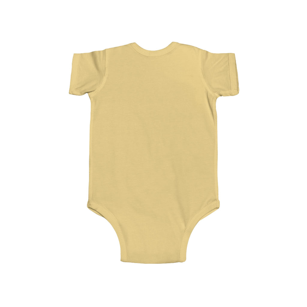 Colorful Spiral with Frog Bodysuit | Cute Rainbow Circle Infant Onesie