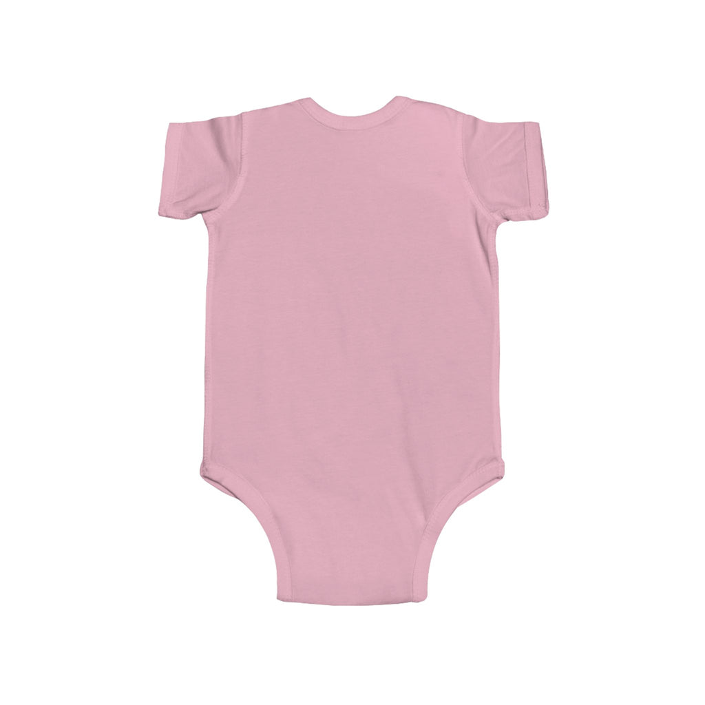 Colorful Spiral with Frog Bodysuit | Cute Rainbow Circle Infant Onesie