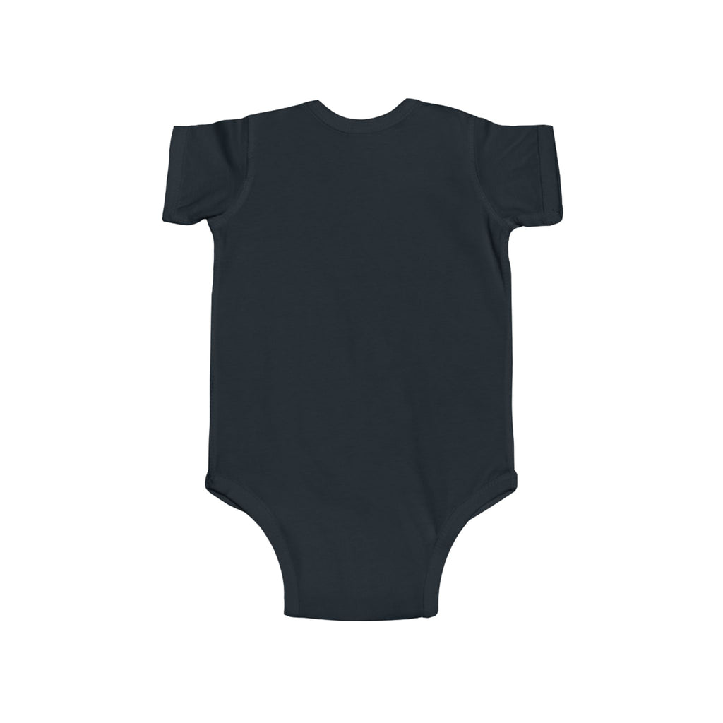 Colorful Spiral with Frog Bodysuit | Cute Rainbow Circle Infant Onesie