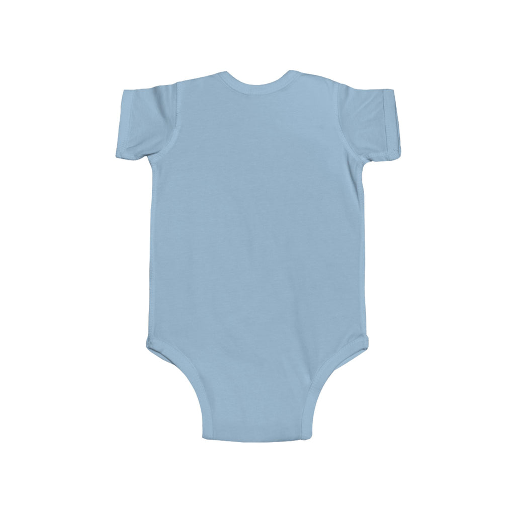 Colorful Spiral with Frog Bodysuit | Cute Rainbow Circle Infant Onesie