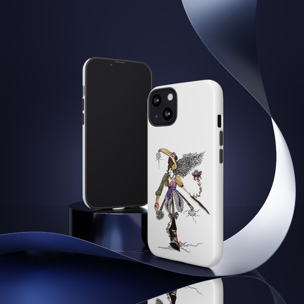 Victorian Witch Illustration Phone Case | iPhone Rugged Case