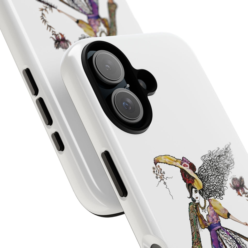 Victorian Witch Illustration Phone Case | iPhone Rugged Case